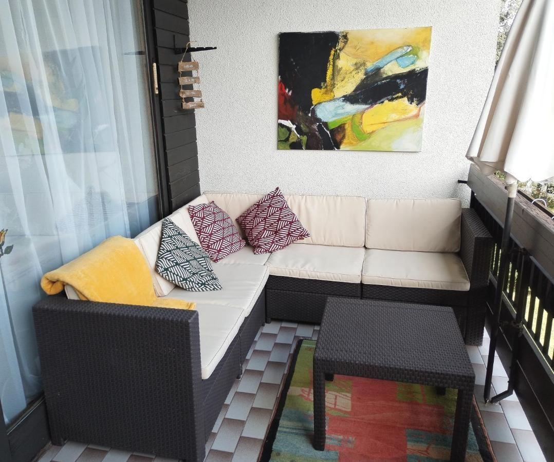 Waldeslust Warmbad Mit Balkon Und Privatem Parkplatz Lägenhet Villach Exteriör bild